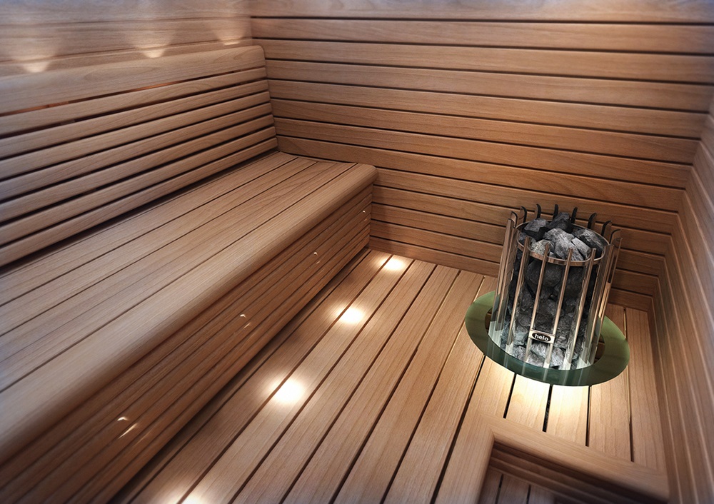 guida all'illuminazione per sauna